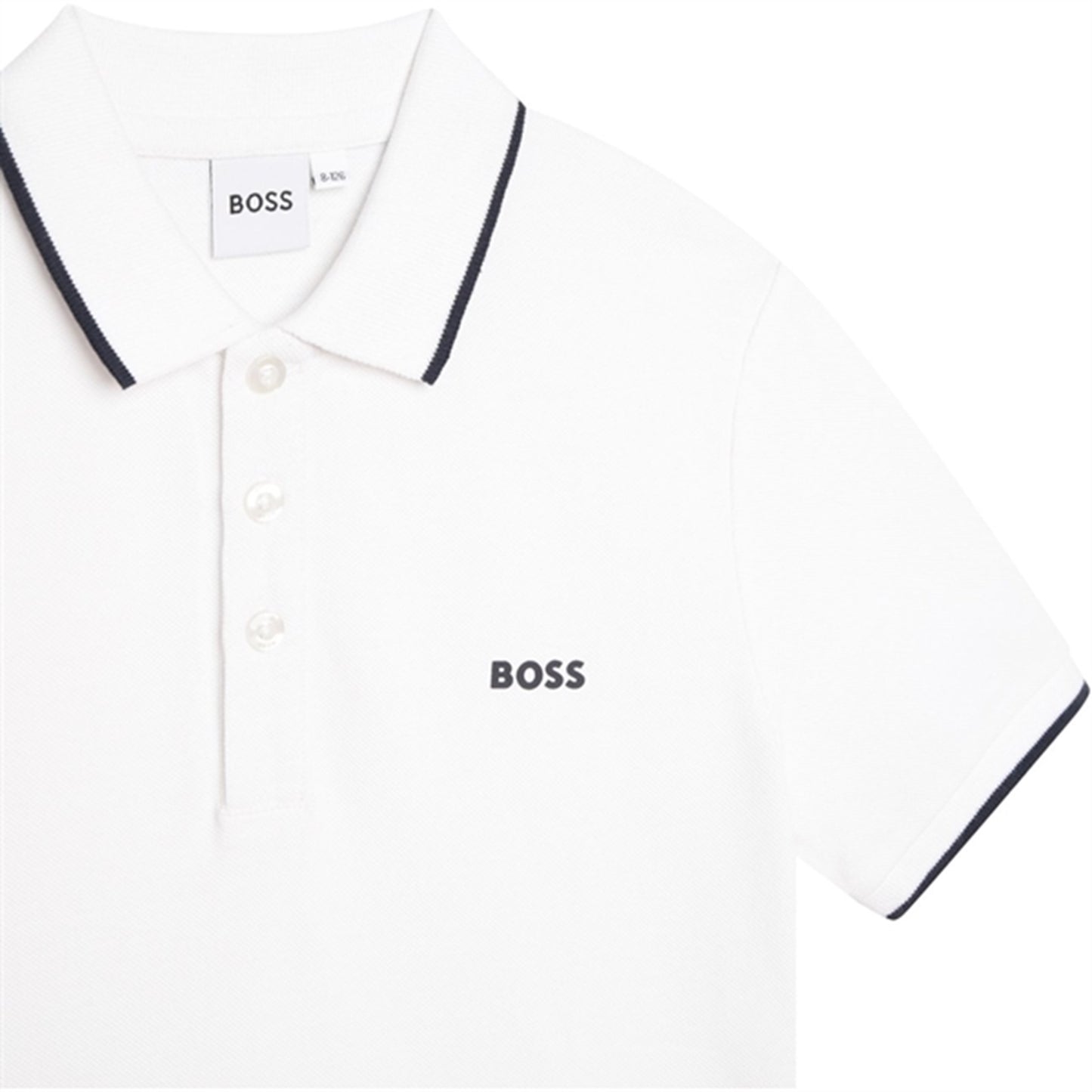 Hugo Boss Short Sleeve Polo White