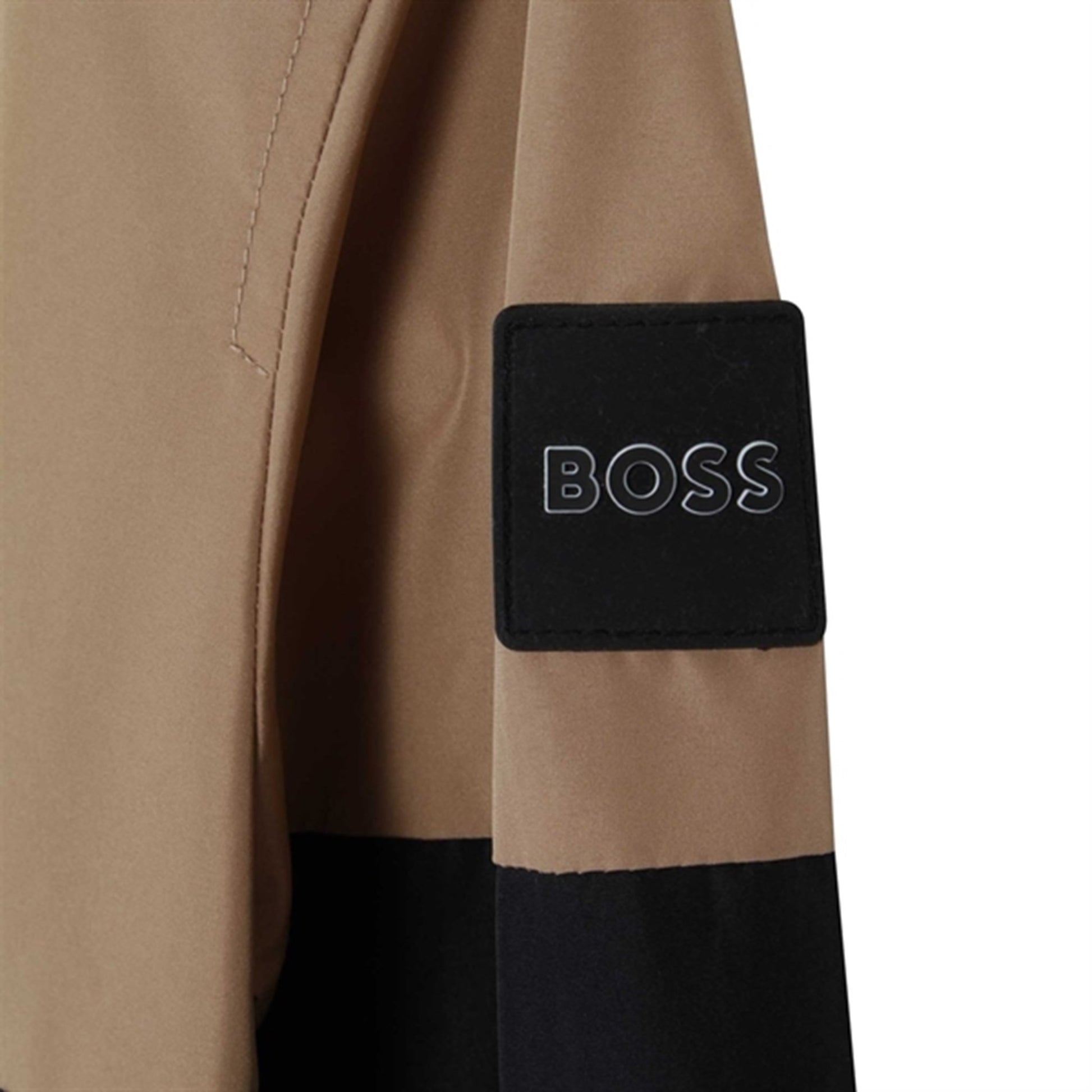 Hugo Boss Hooded Windbreaker Black