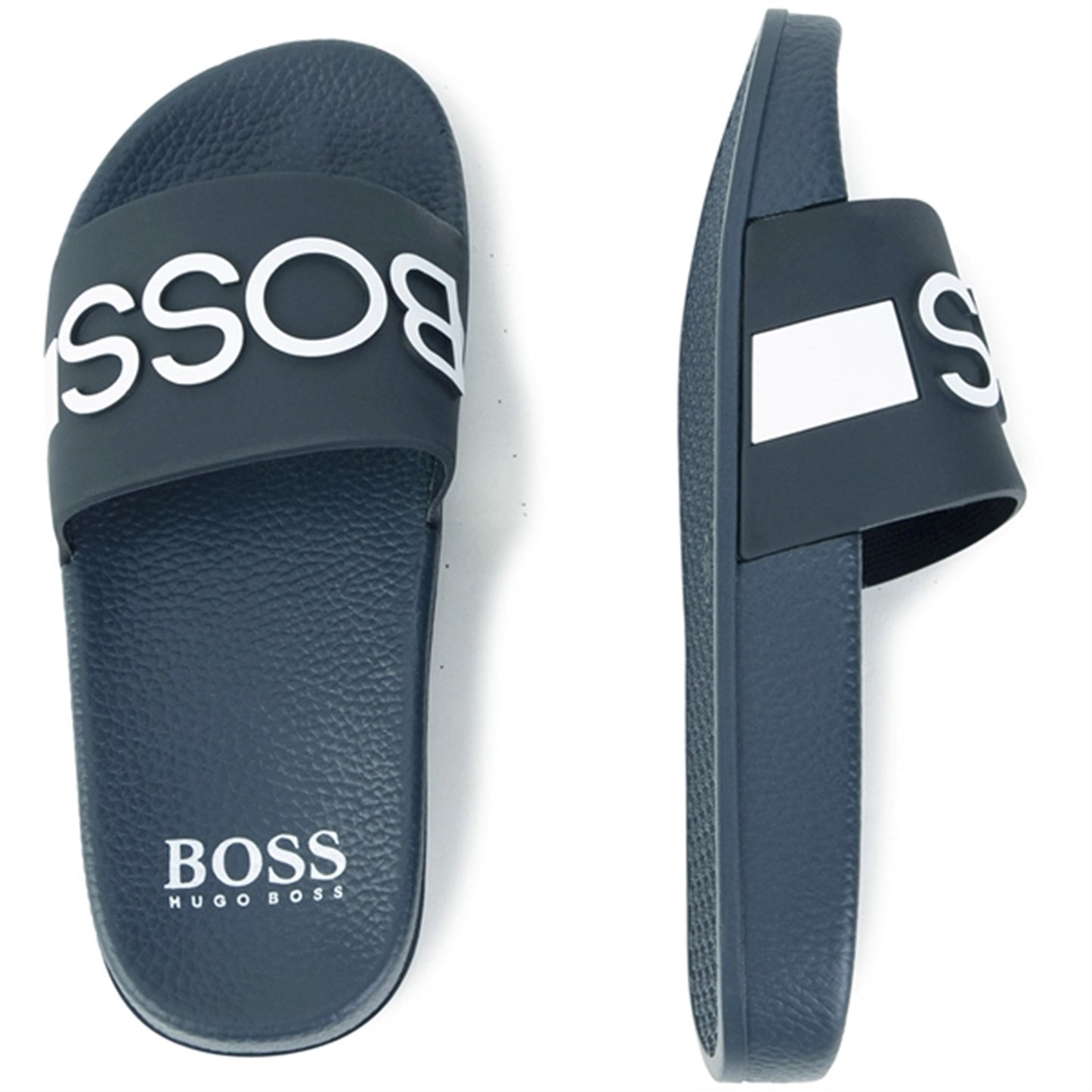 Hugo Boss Aqua Slides Navy 2