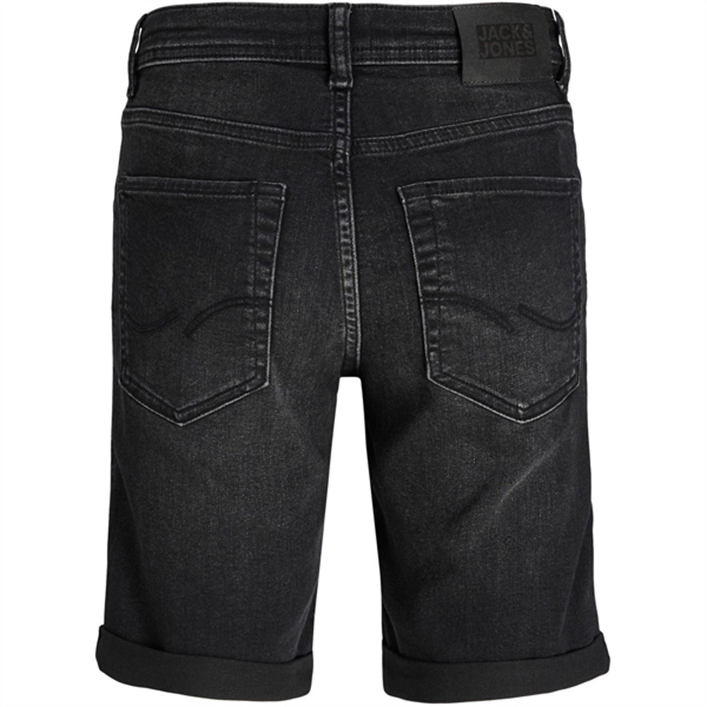 Jack & Jones Junior Black Denim Original Rick Shorts 2350
