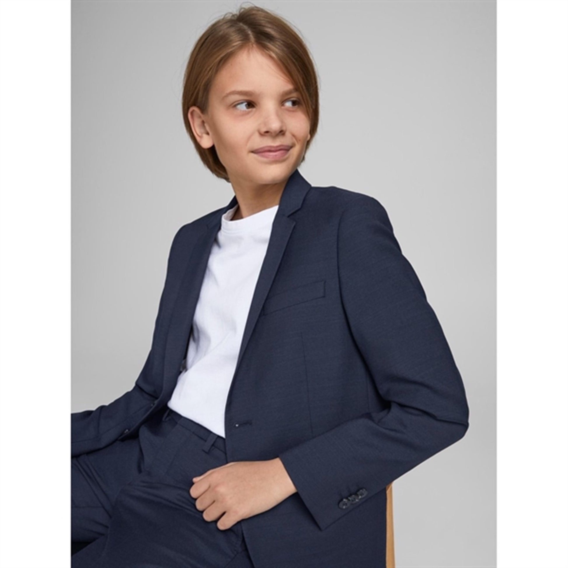 Jack & Jones Junior Dark Navy Solaris Blazer Noos 5