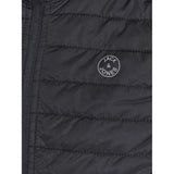 Jack & Jones Junior Black Multi Quilted Vest Noos
