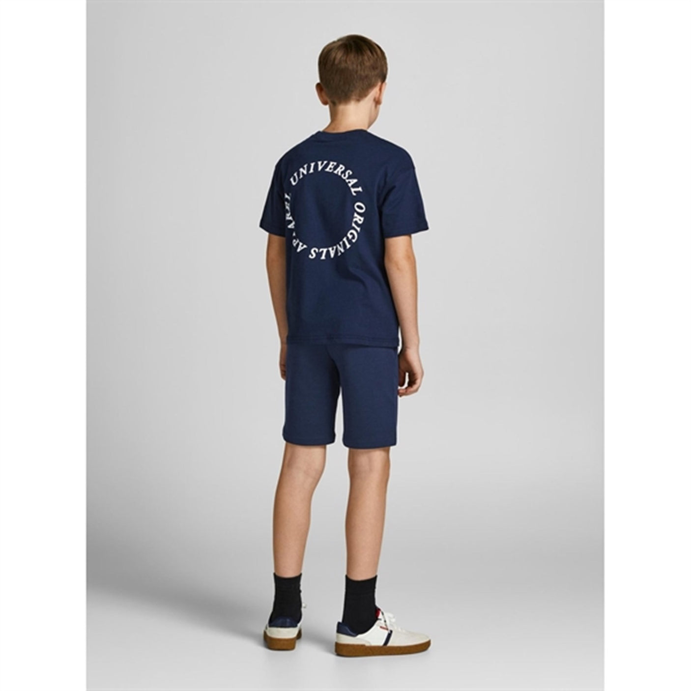 Jack & Jones Junior Navy Blazer Basic Sweat Shorts
