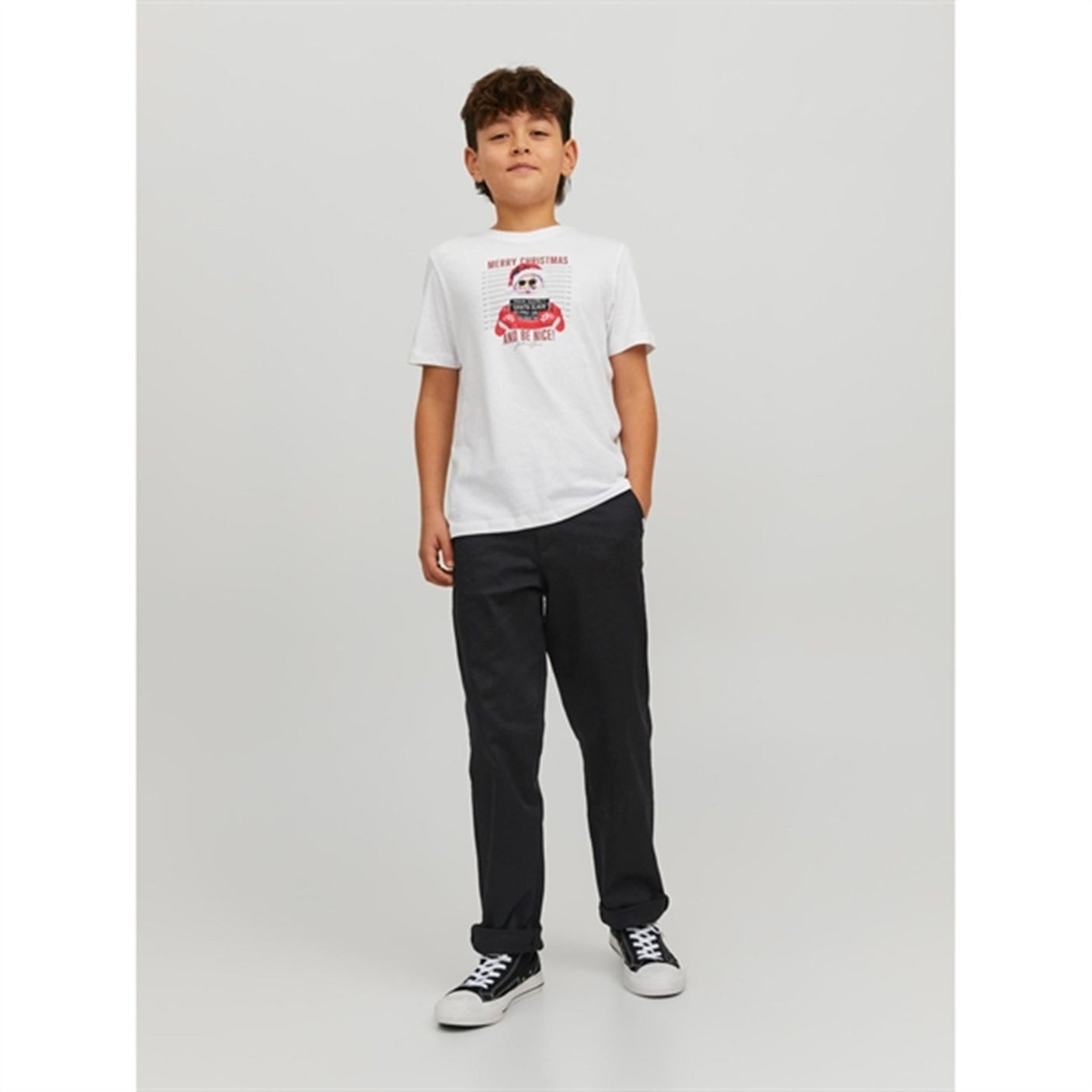 Jack & Jones Junior Black Kane Pablo Pants Noos