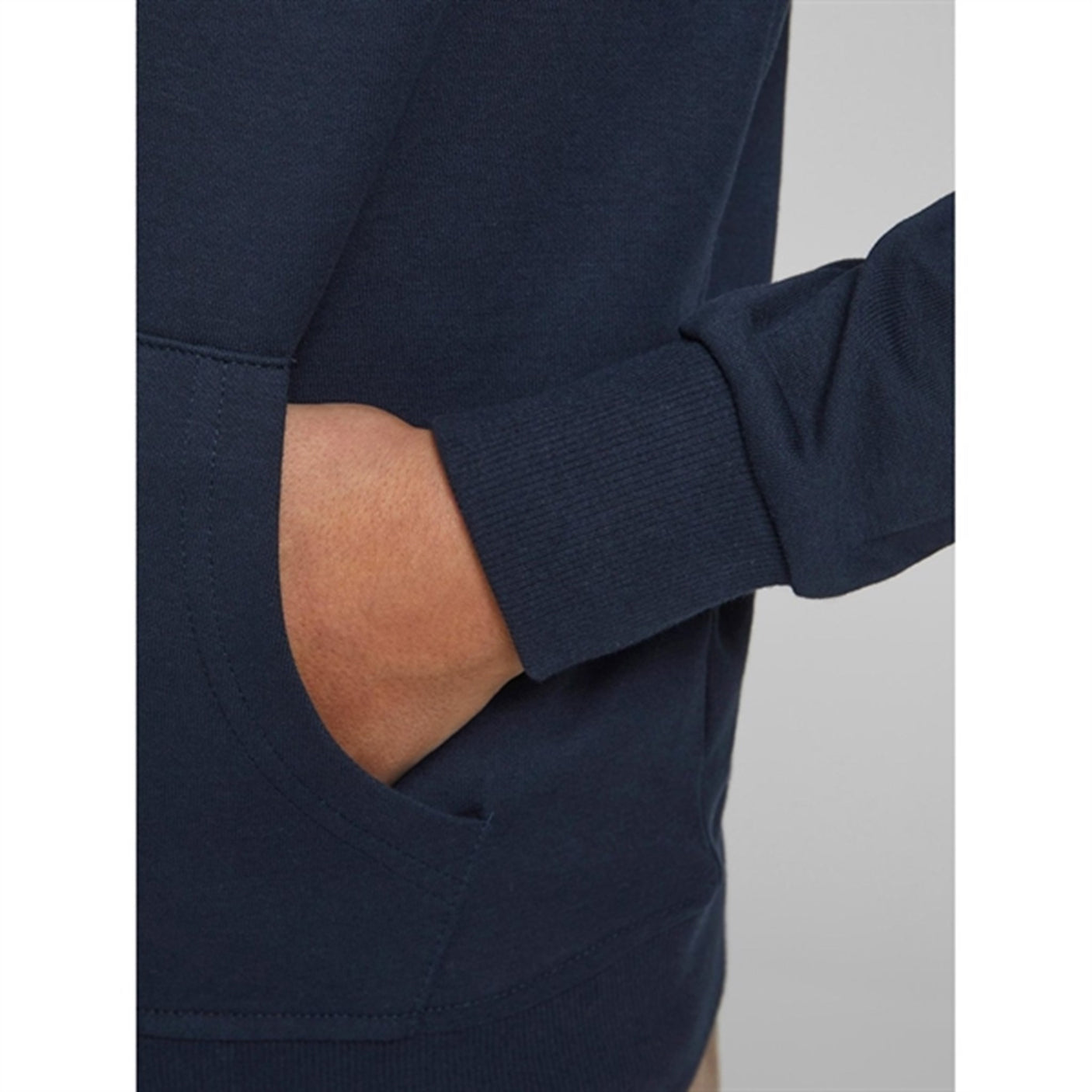 Jack & Jones Junior Navy Blazer Basic Sweatshirt with Zipper Noos