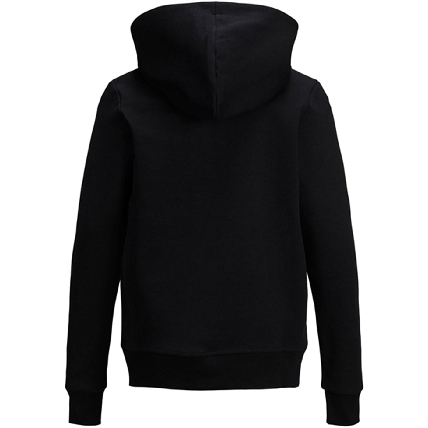 Jack & Jones Junior Black Basic Sweatshirt with Zipper Noos