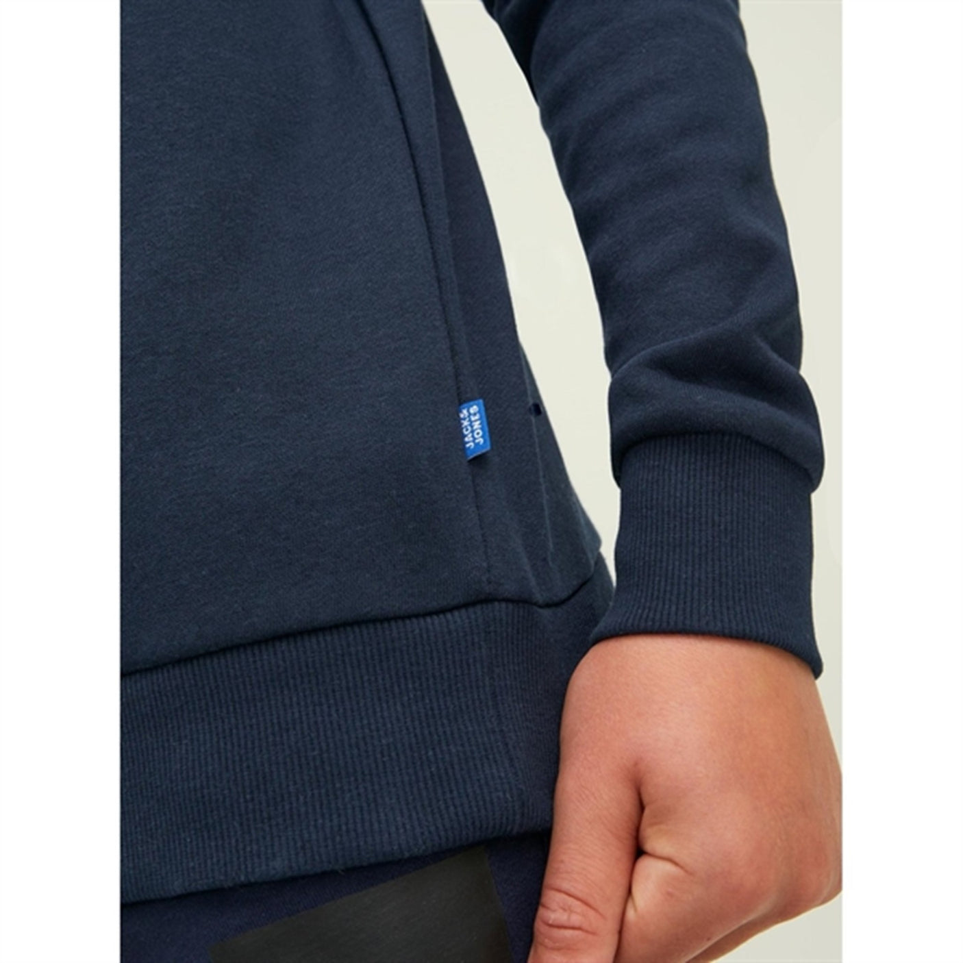 Jack & Jones Junior Navy Blazer Logo Sweat Hoodie Noos