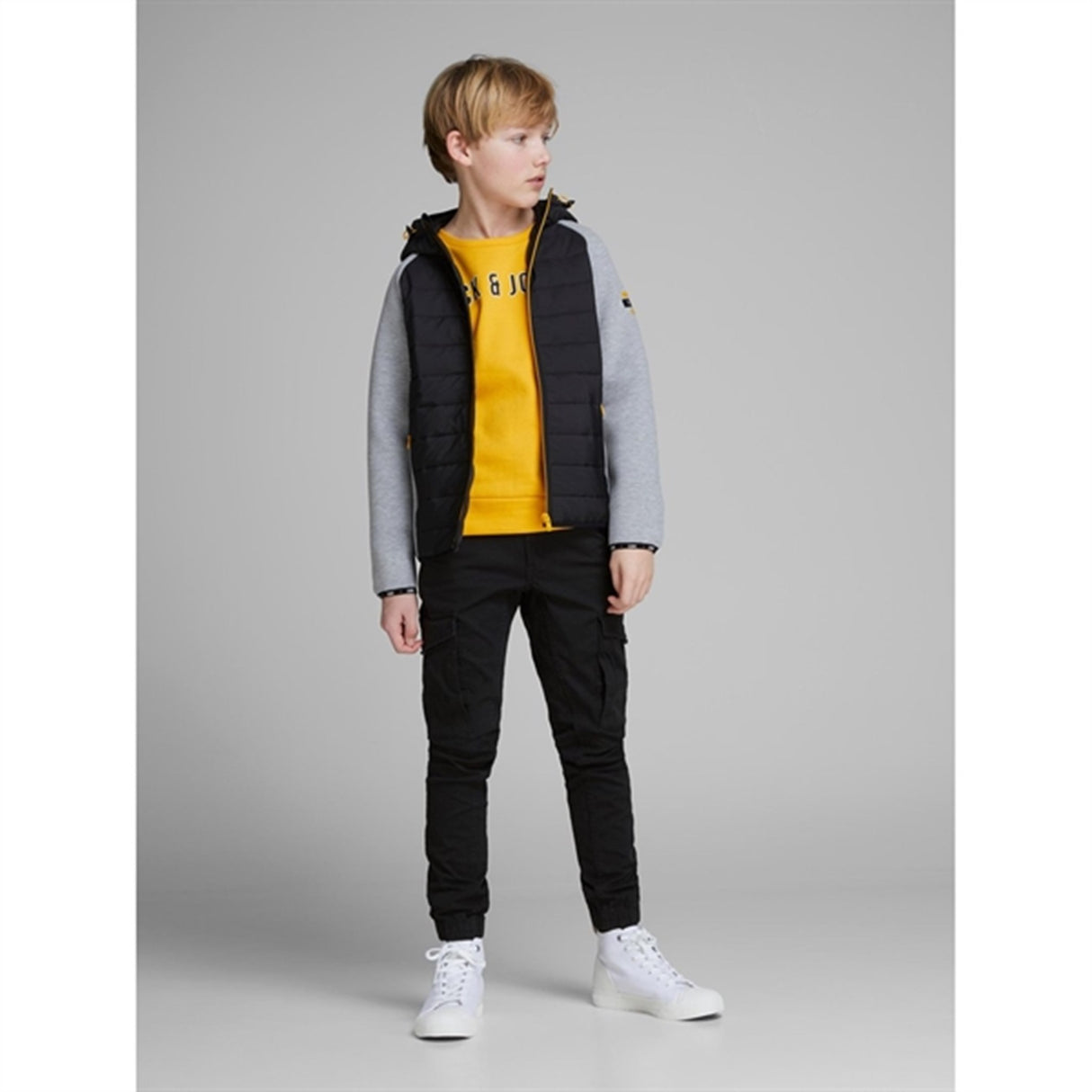 Jack & Jones Junior Black Paul Flake Pants 542 Noos 4