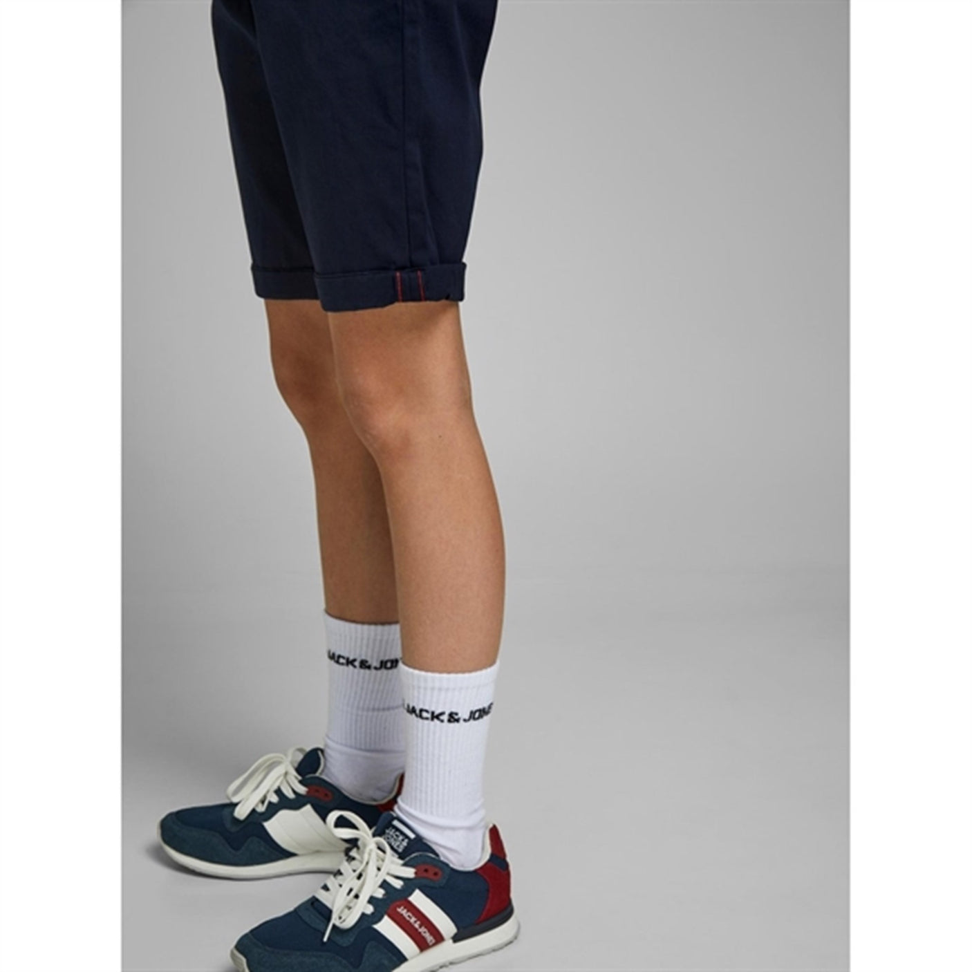 Jack & Jones Junior Navy Blazer Bowie Solid Shorts