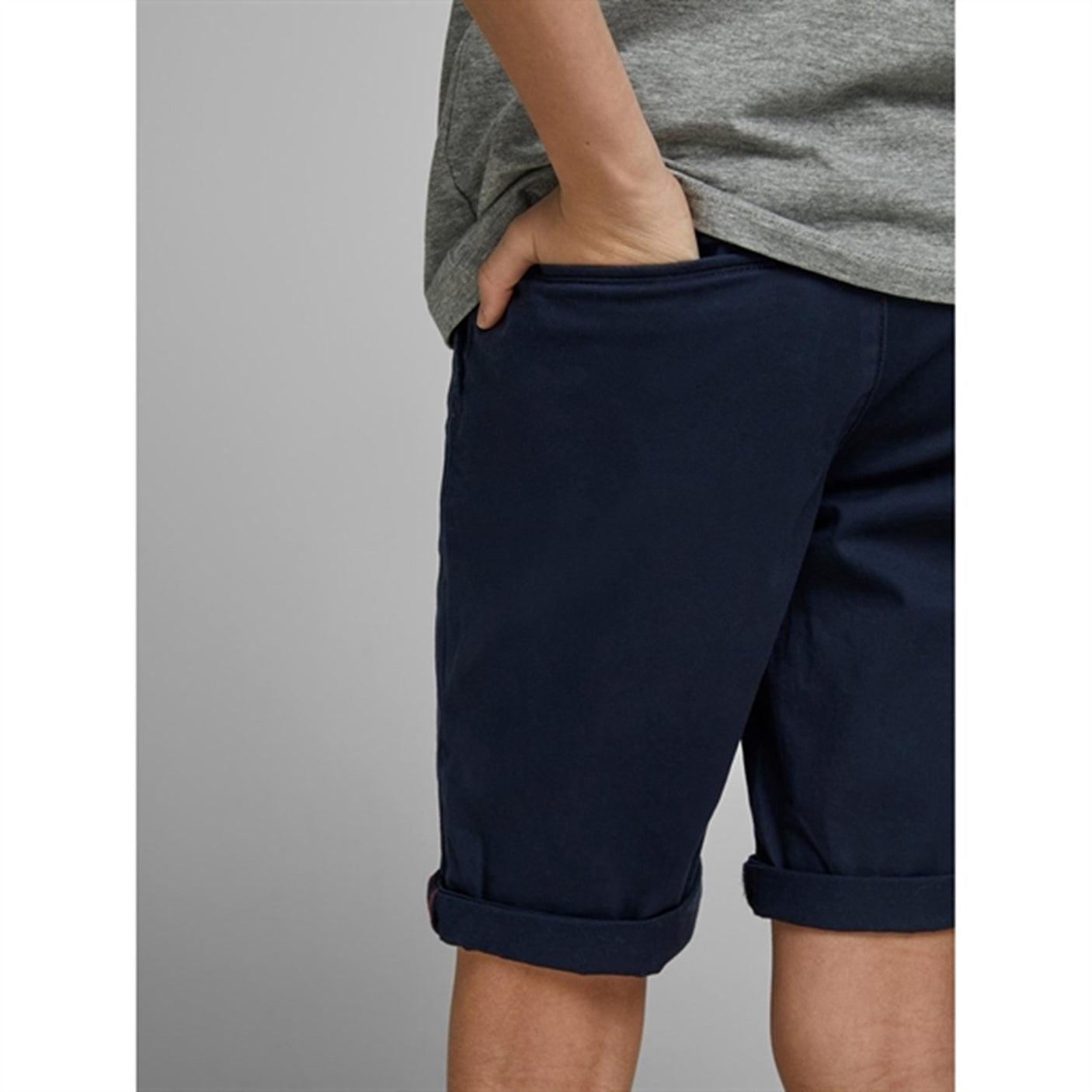 Jack & Jones Junior Navy Blazer Bowie Solid Shorts