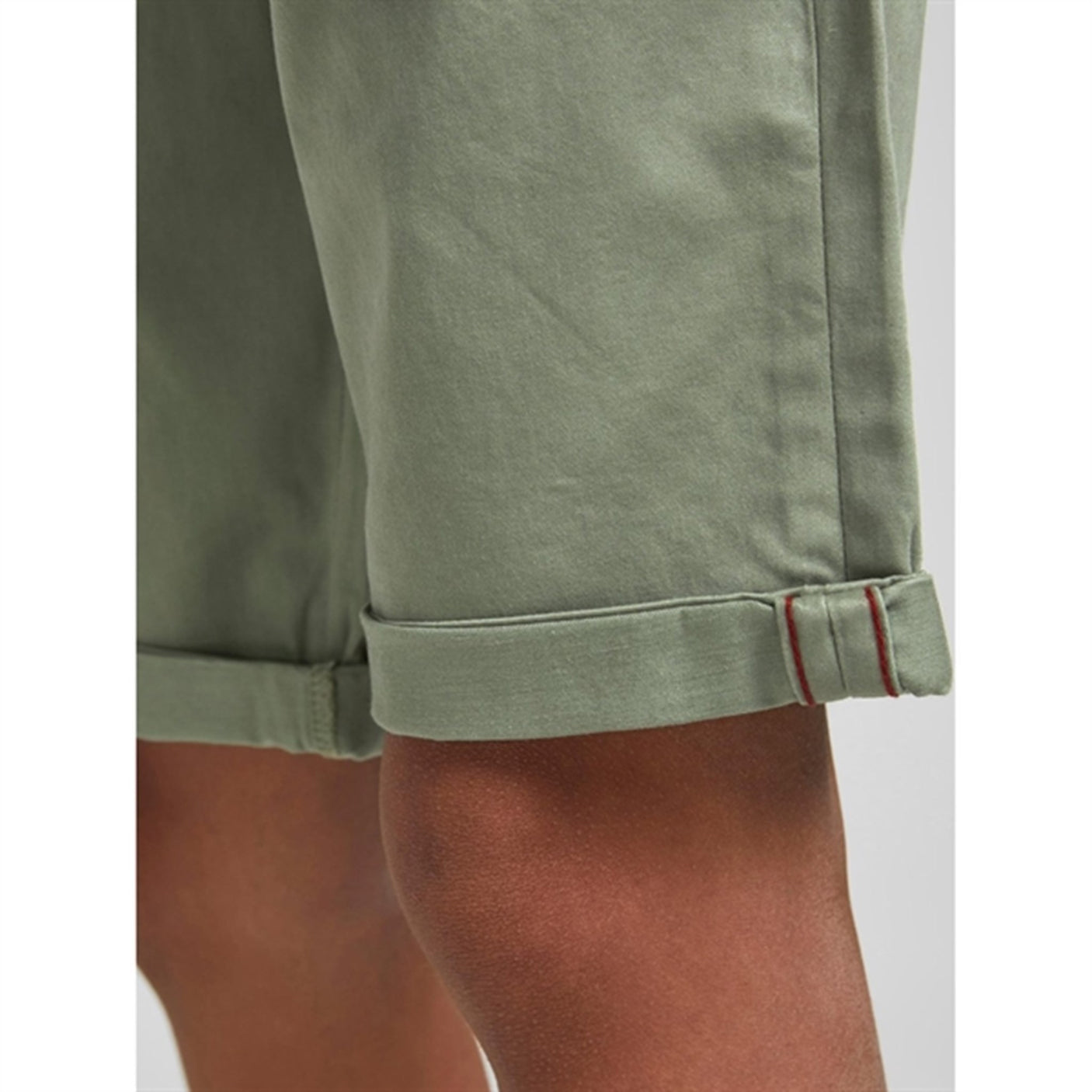 Jack & Jones Junior Deep Lichen Green Bowie Solid Shorts