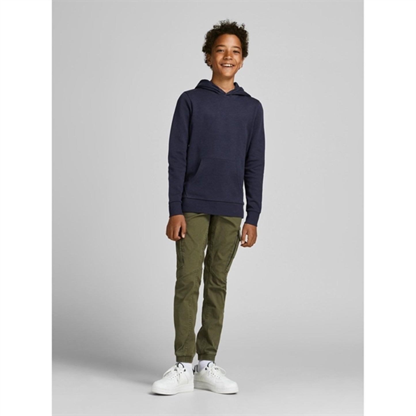 Jack & Jones Junior Navy Blazer Basic Hoodie Noos