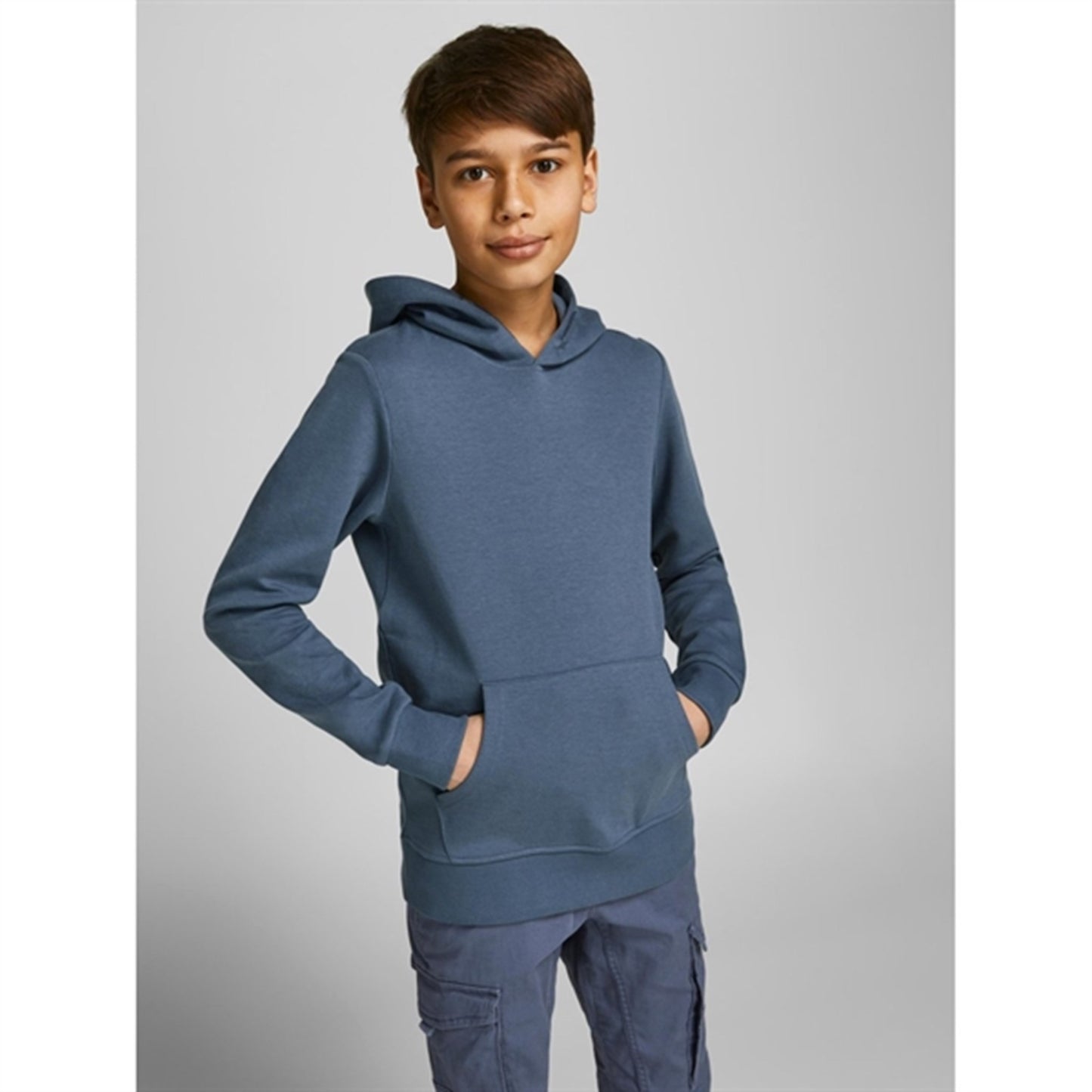 Jack & Jones Junior Grisaille Basic Hoodie Noos