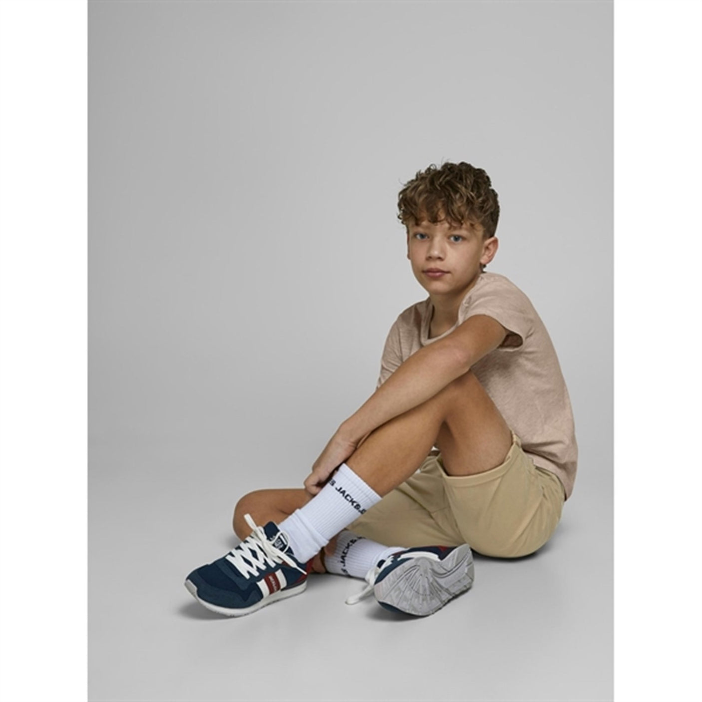 Jack & Jones Junior Oxford Tan Bowie Solid Shorts