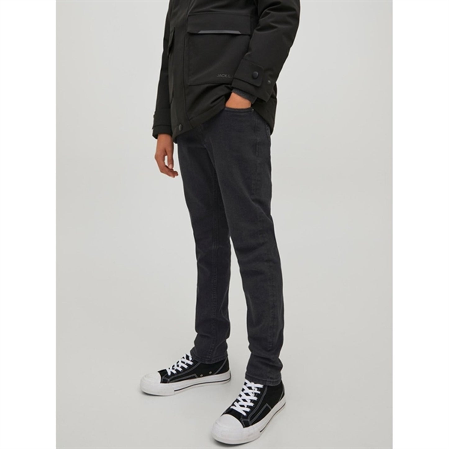Jack & Jones Junior Black Denim Original Glenn Jeans 105 Noos