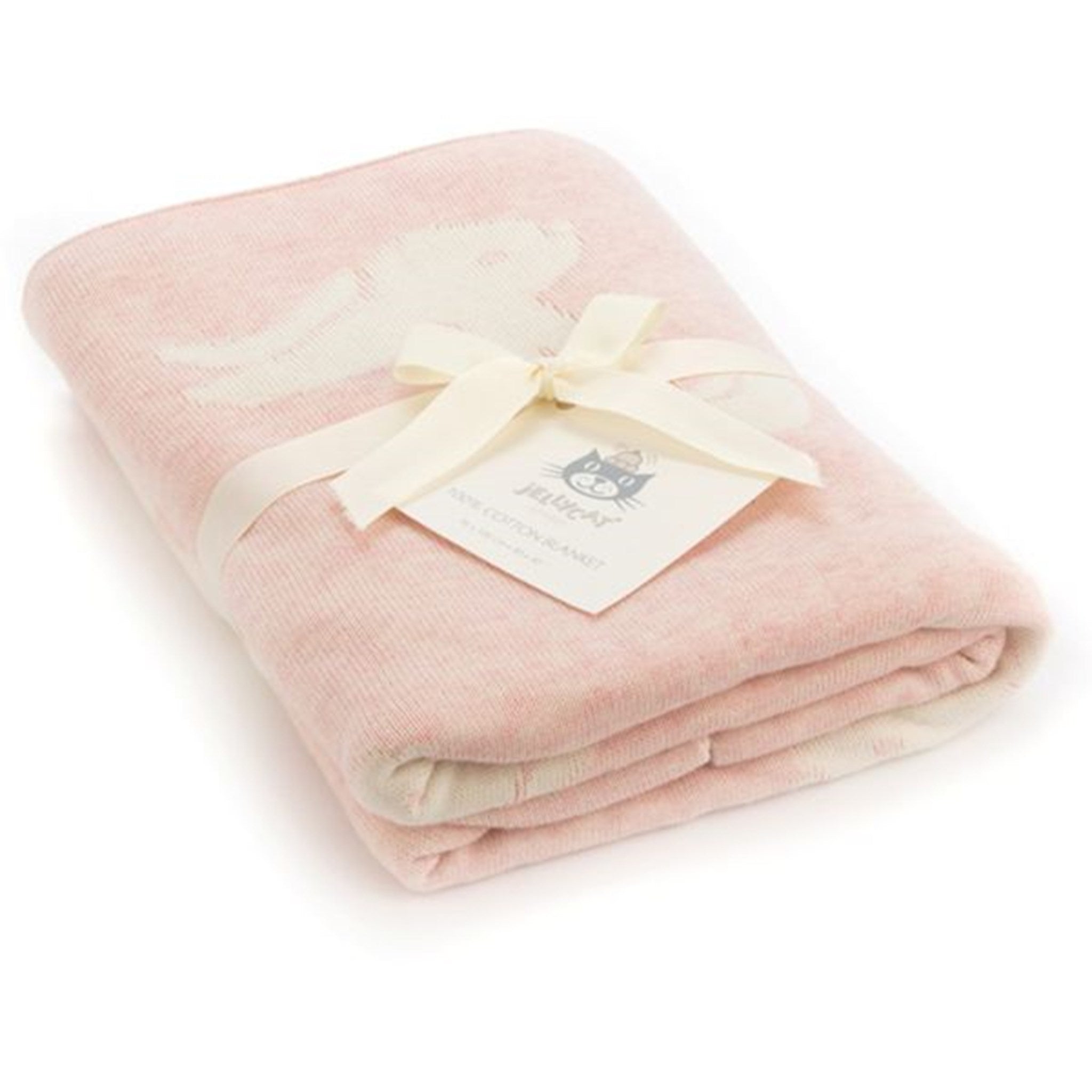 Jellycat Bashful Bunny Pink Blanket 2