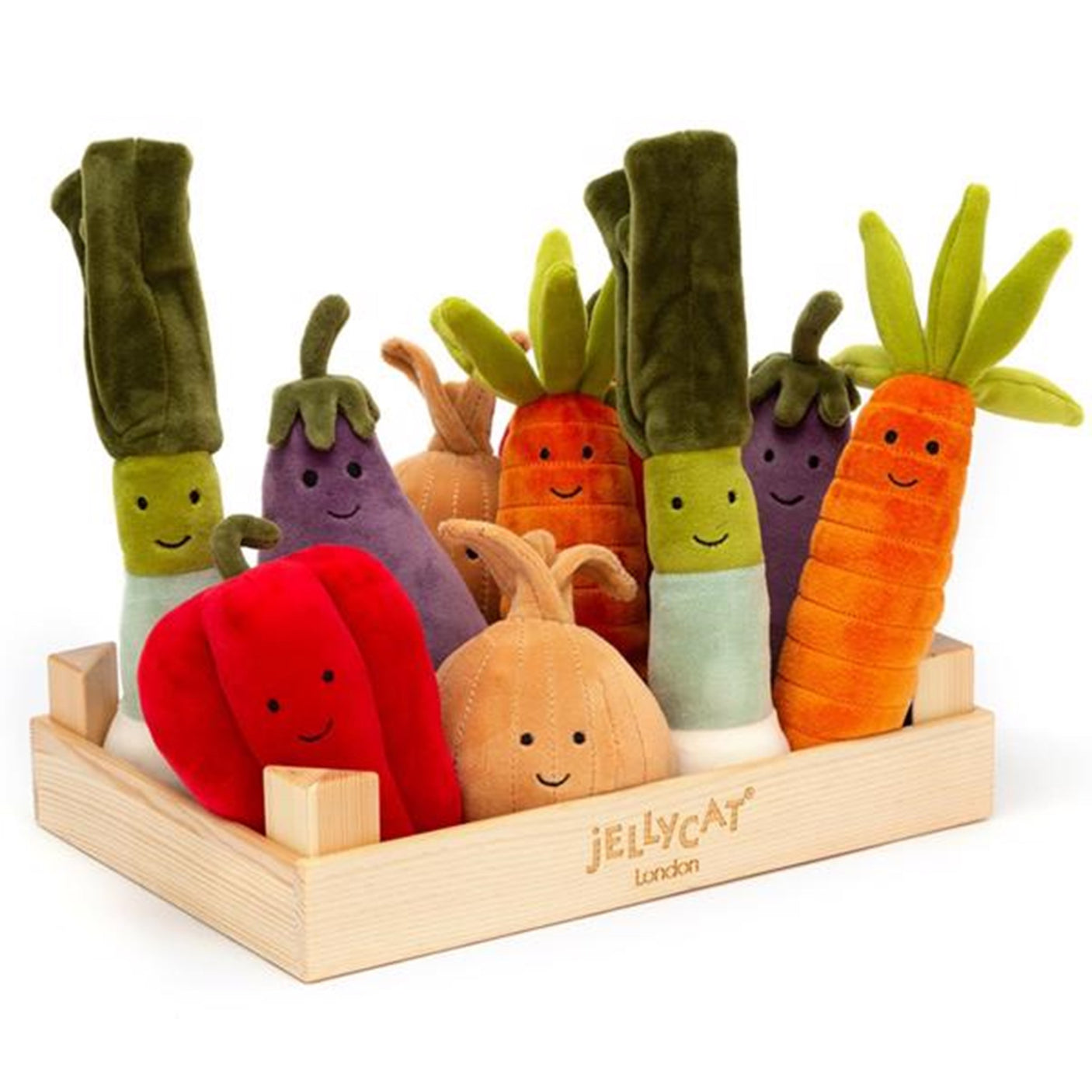 Jellycat Vivacious Veggie Carrot 17cm