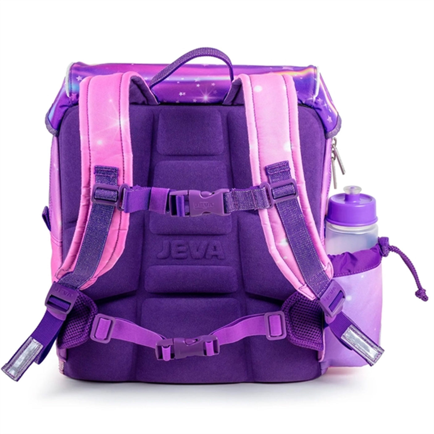 JEVA Intermediate Skoletaske Unicorn Friends