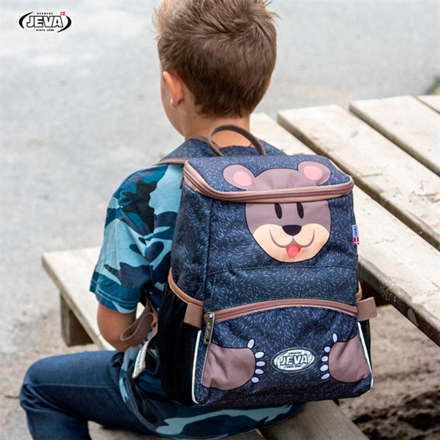 JEVA Preschool Børnehavetaske Bear