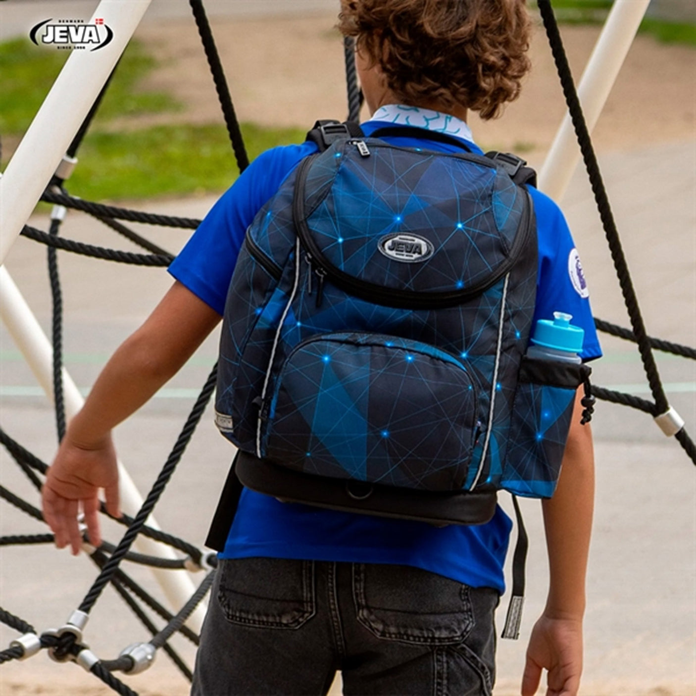 JEVA U Turn Skoletaske Anton