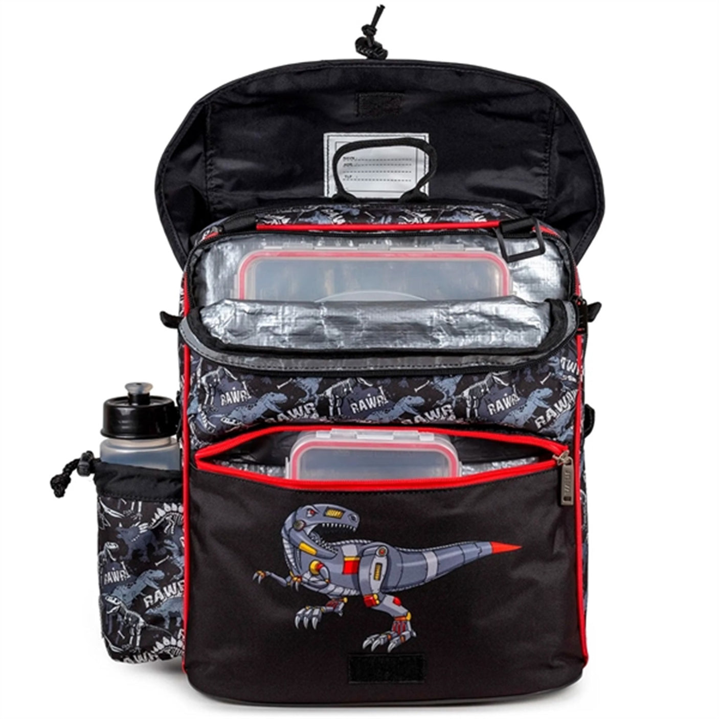 JEVA Intermediate Skoletaske Dinosaur Robot