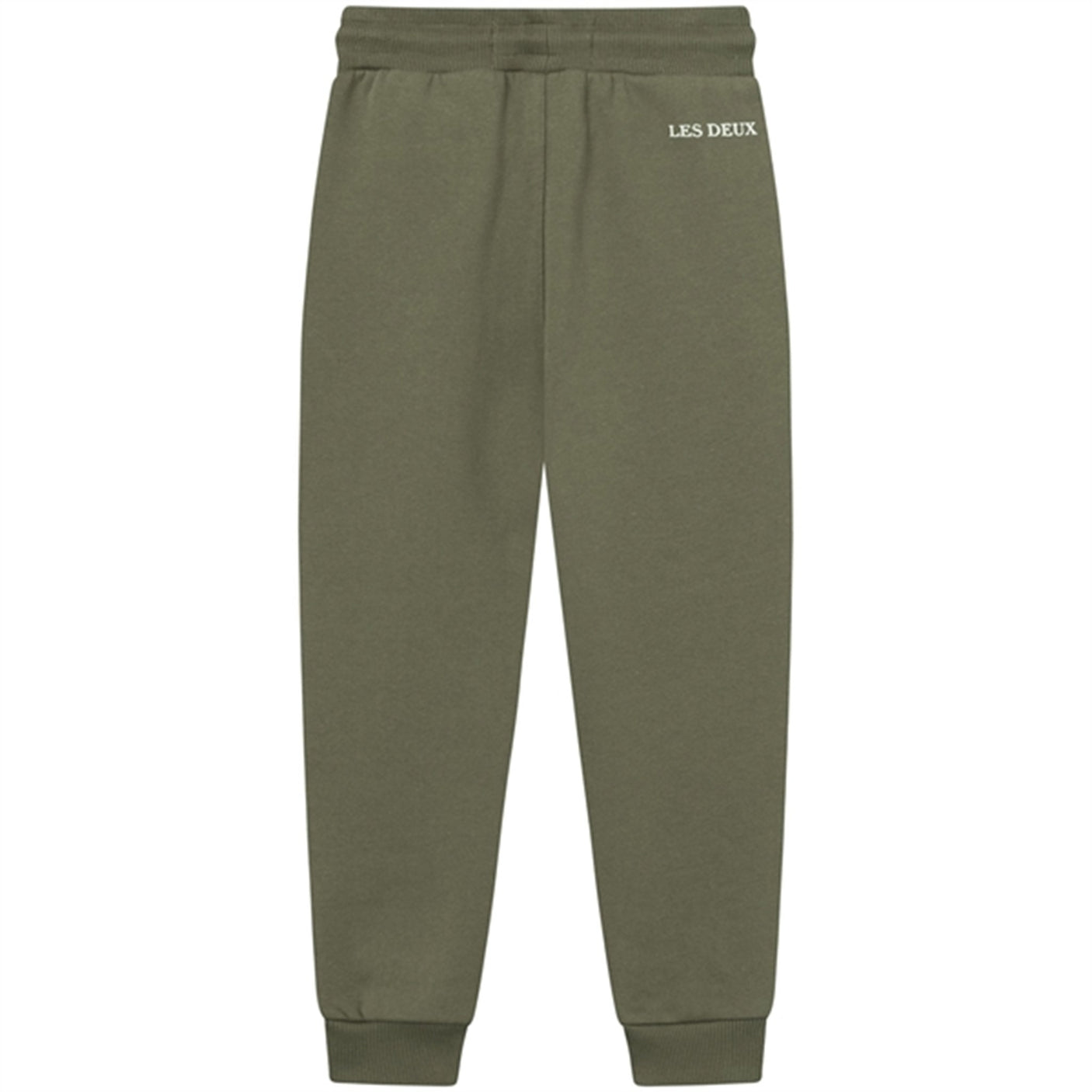 Les Deux Kids Olive Night/Ivory Mini Encore Sweatpants