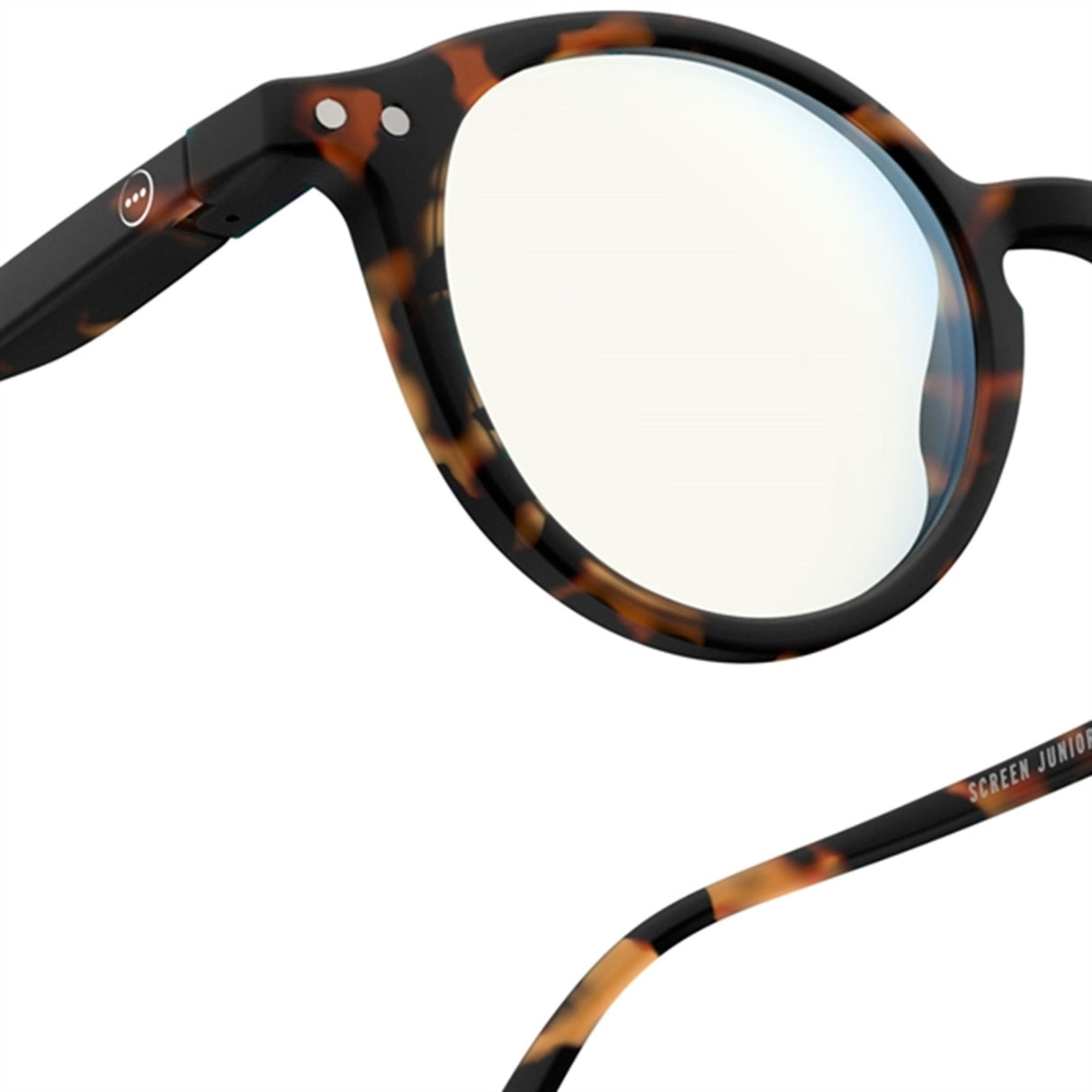 Izipizi Junior Screen Glasses #D Tortoise Soft 0