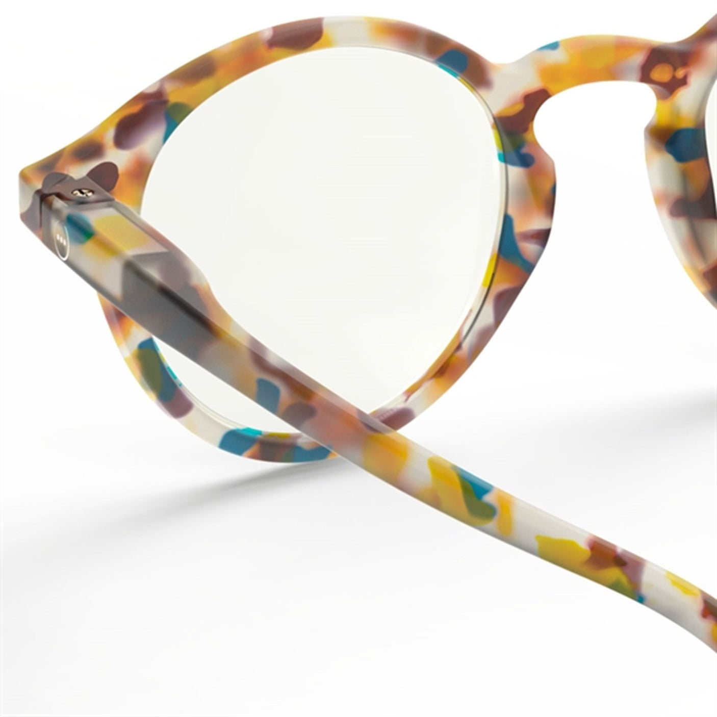 Izipizi Junior Screen Glasses #D Blue Tortoise Soft 0