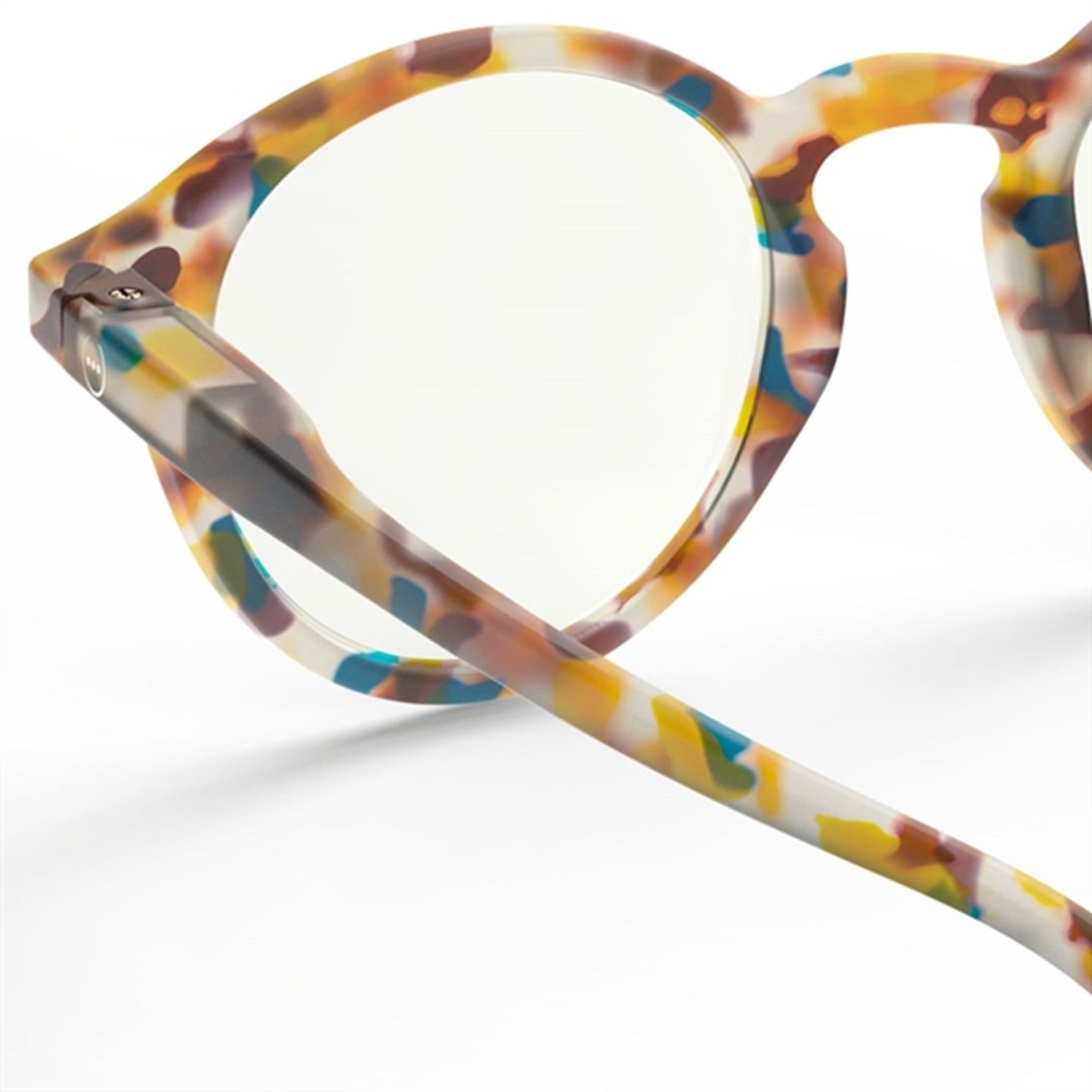 Izipizi Junior Screen Glasses #D Blue Tortoise Soft 0