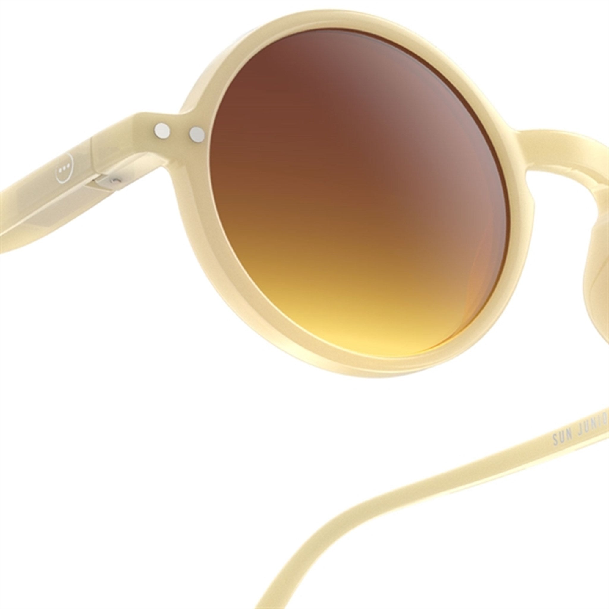 Izipizi Junior Sunglasses G Solbriller Glossy Ivory 3