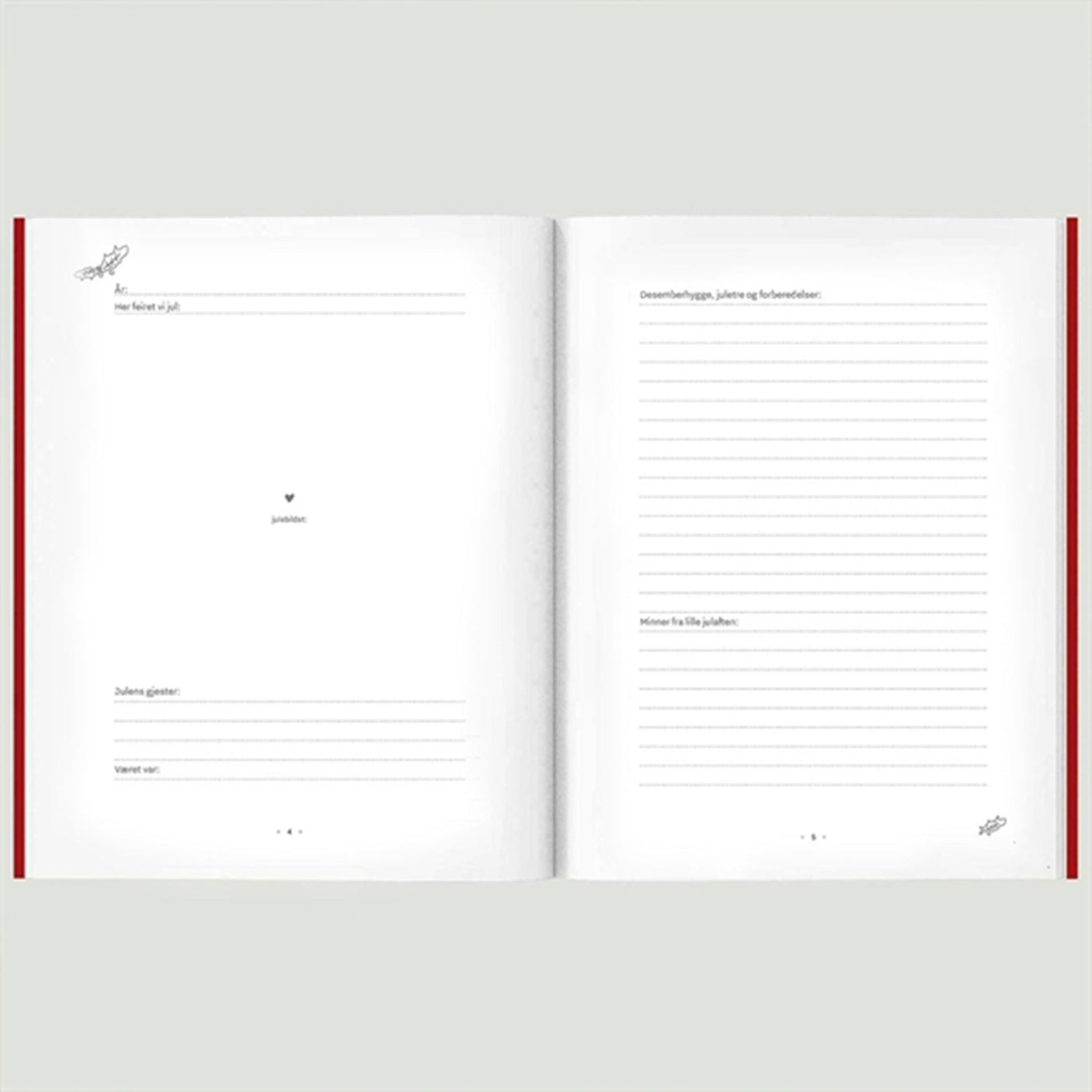 WITHWHITE Juleminder A5 Norwegian