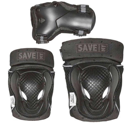Street Surfing Save My Bone Protecting Set Black