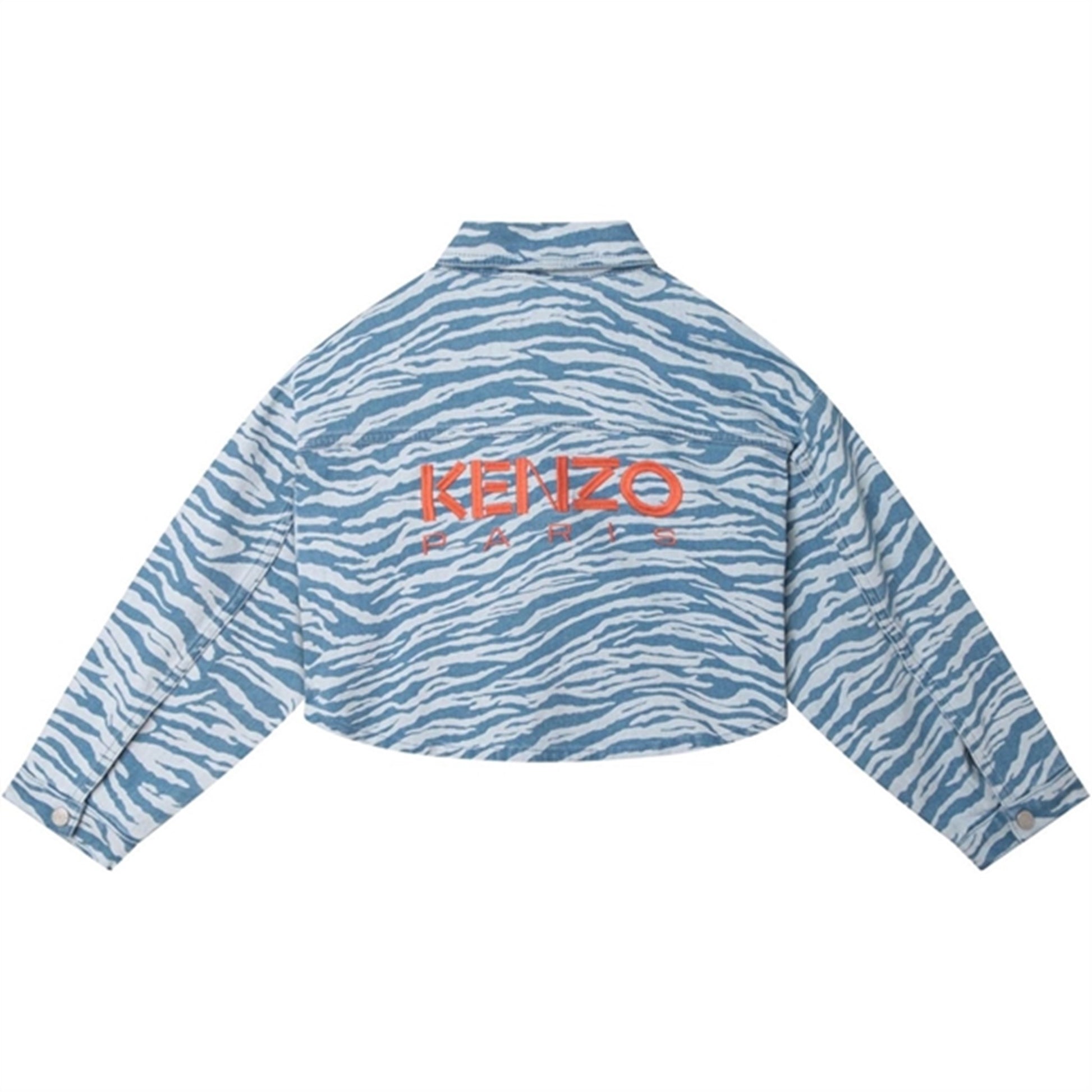 Kenzo Denim Jacket Pale Blue