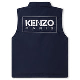 Kenzo Navy Puffer Vest