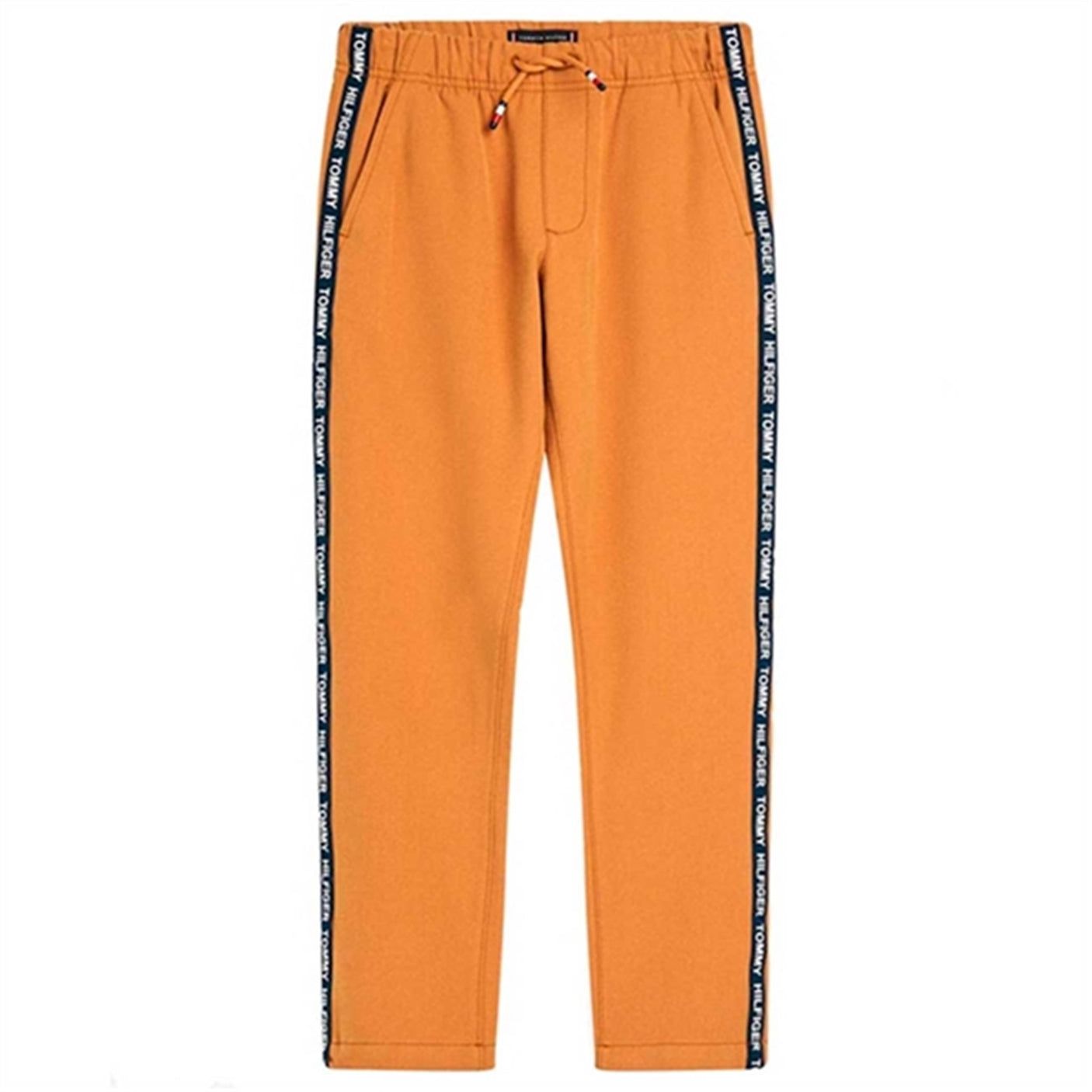 Tommy Hilfiger Brushed Tape Pull On Pants Vintage Brass