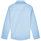 Tommy Hilfiger Boys Stretch Oxford Shirt Calm Blue