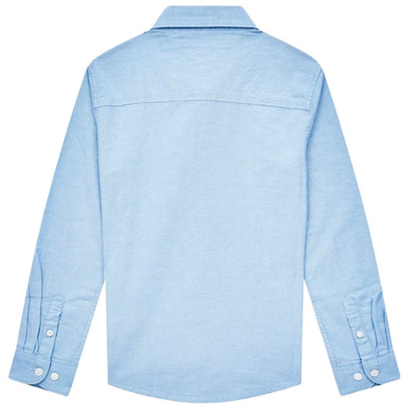Tommy Hilfiger Boys Stretch Oxford Shirt Calm Blue