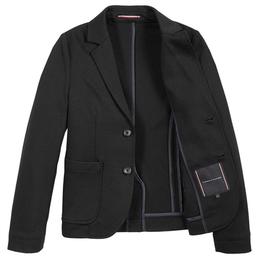 Tommy Hilfiger Comfort Pique Jersey Blazer Black