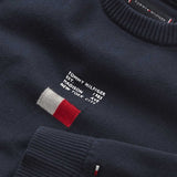 Tommy Hilfiger Flag Sweater Desert Sky