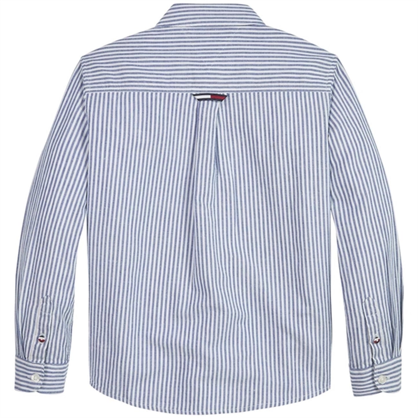 Tommy Hilfiger Hemp Relaxed Shirt Dark Blue Stripe