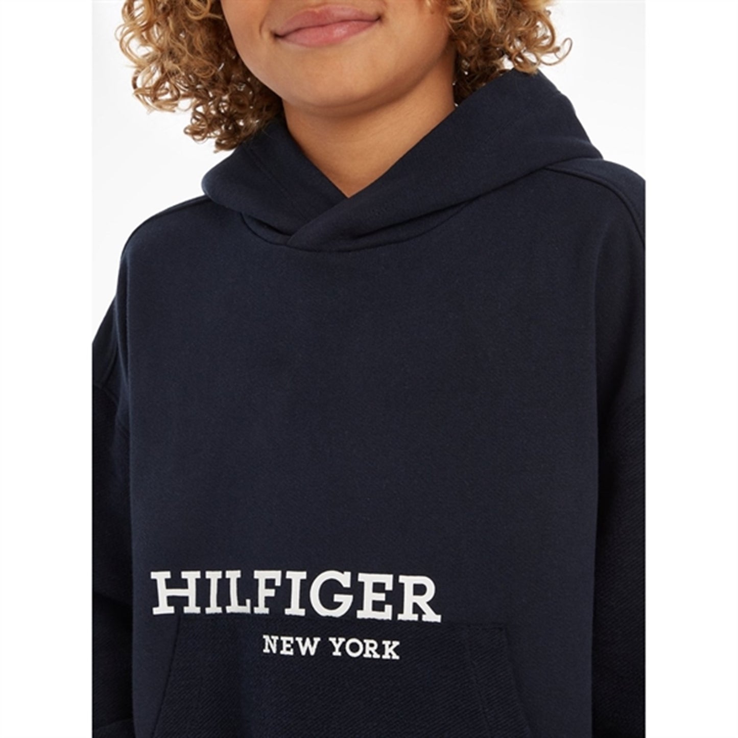 Tommy Hilfiger Hilfiger Logo Hoodie Desert Sky