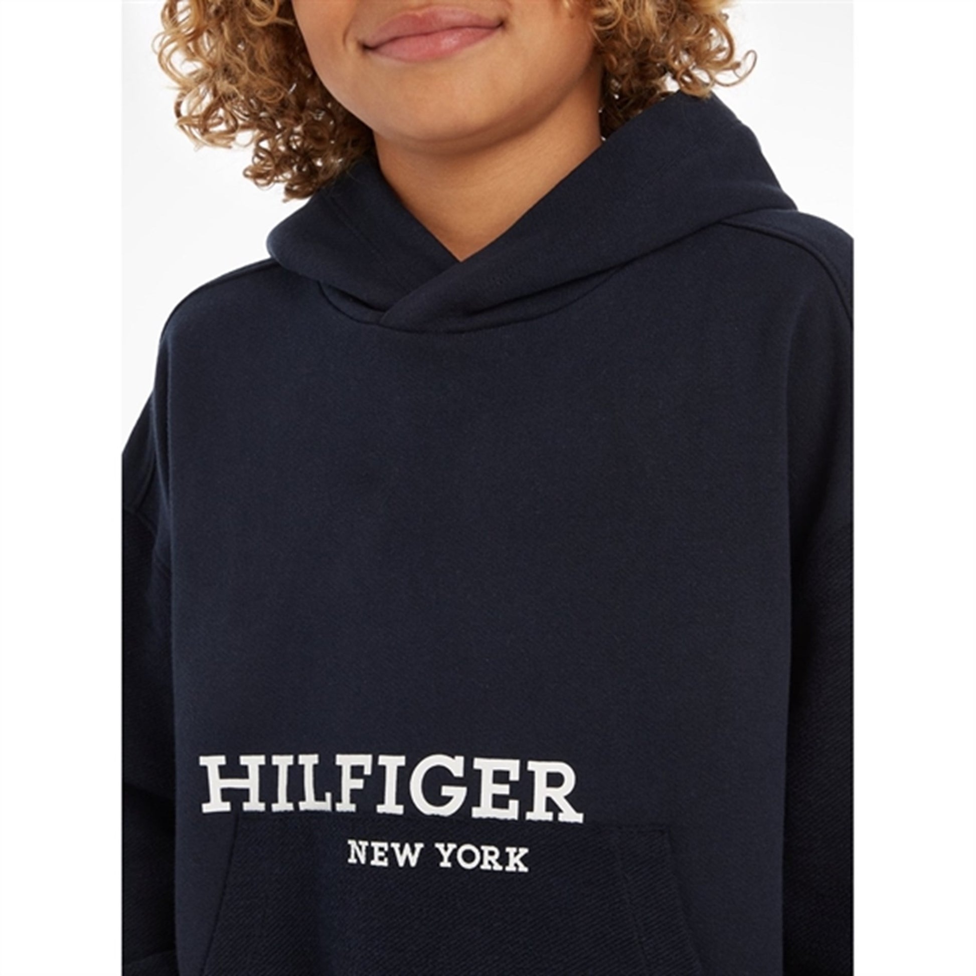 Tommy Hilfiger Hilfiger Logo Hoodie Desert Sky