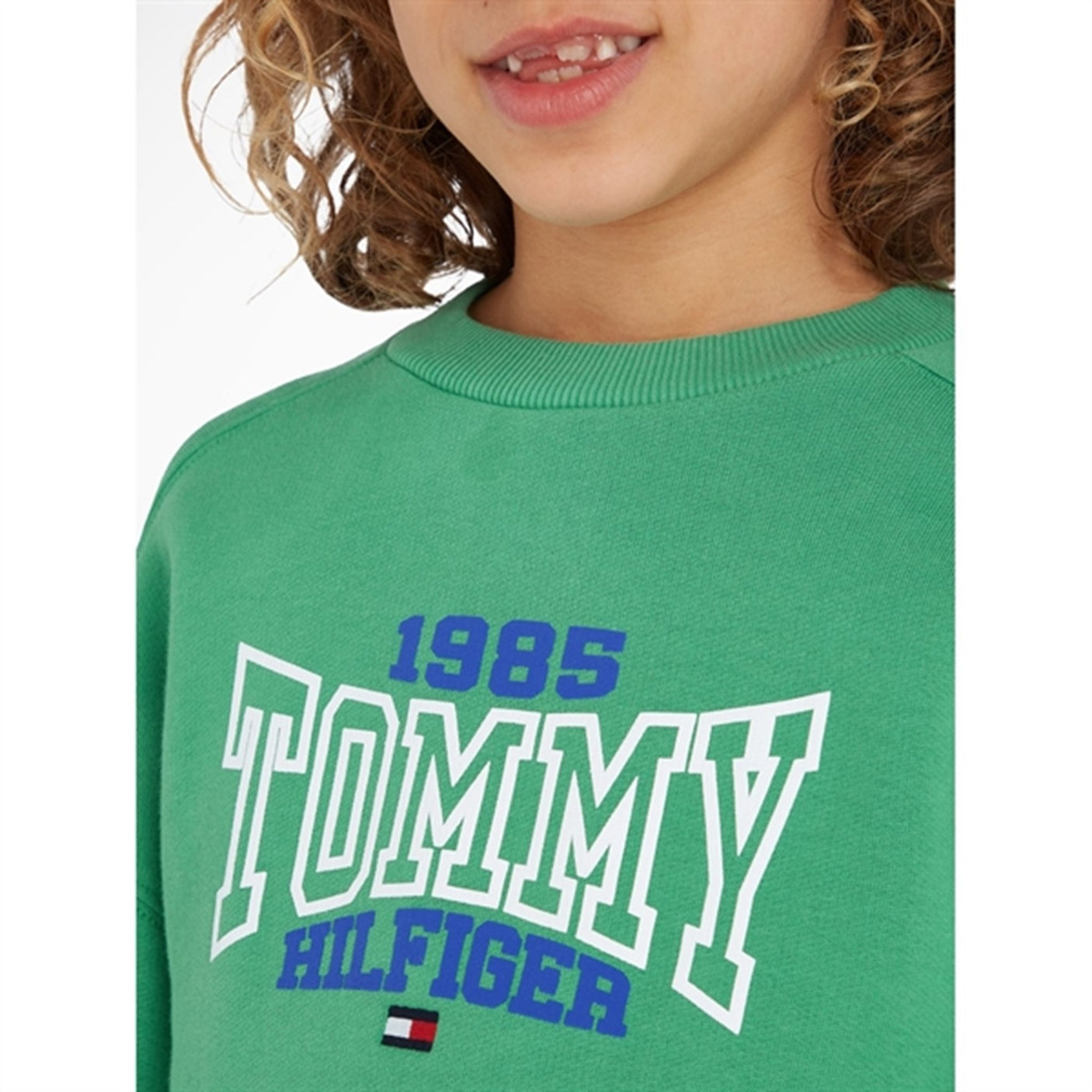 Tommy Hilfiger Tommy 1985 Varsity Sweatshirt Coastal Green
