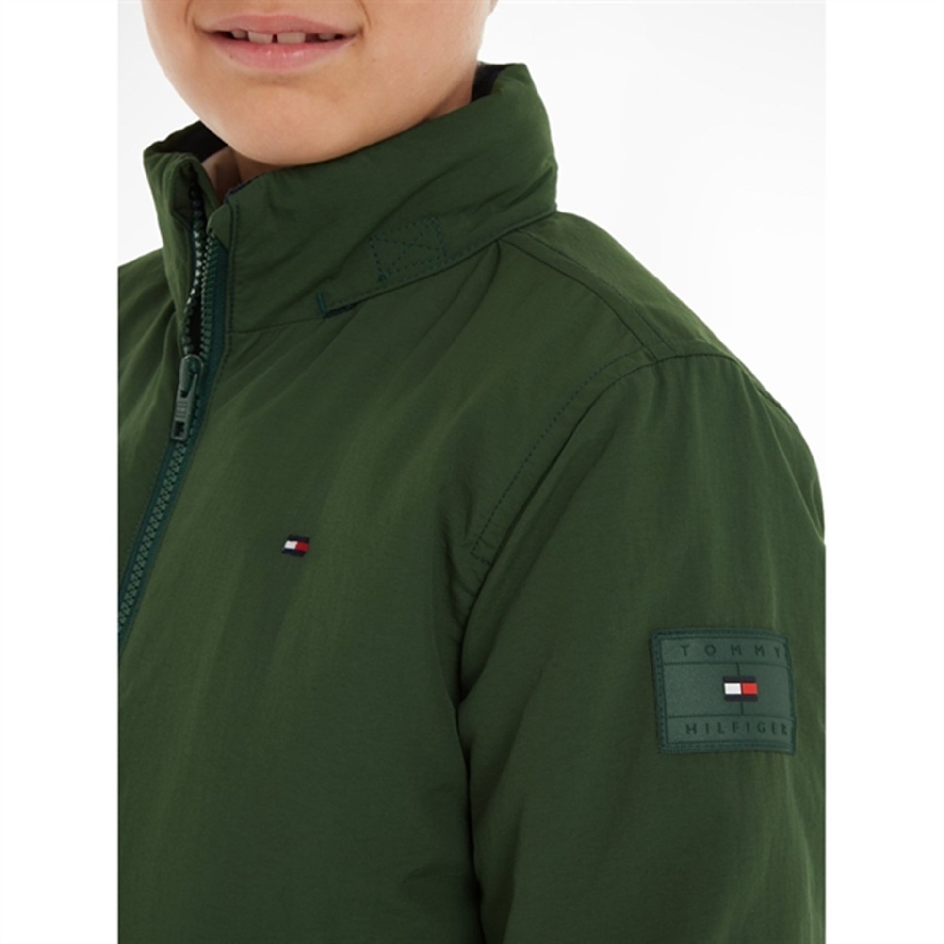 Tommy Hilfiger Essential Quilted Jacket Collegiate Green