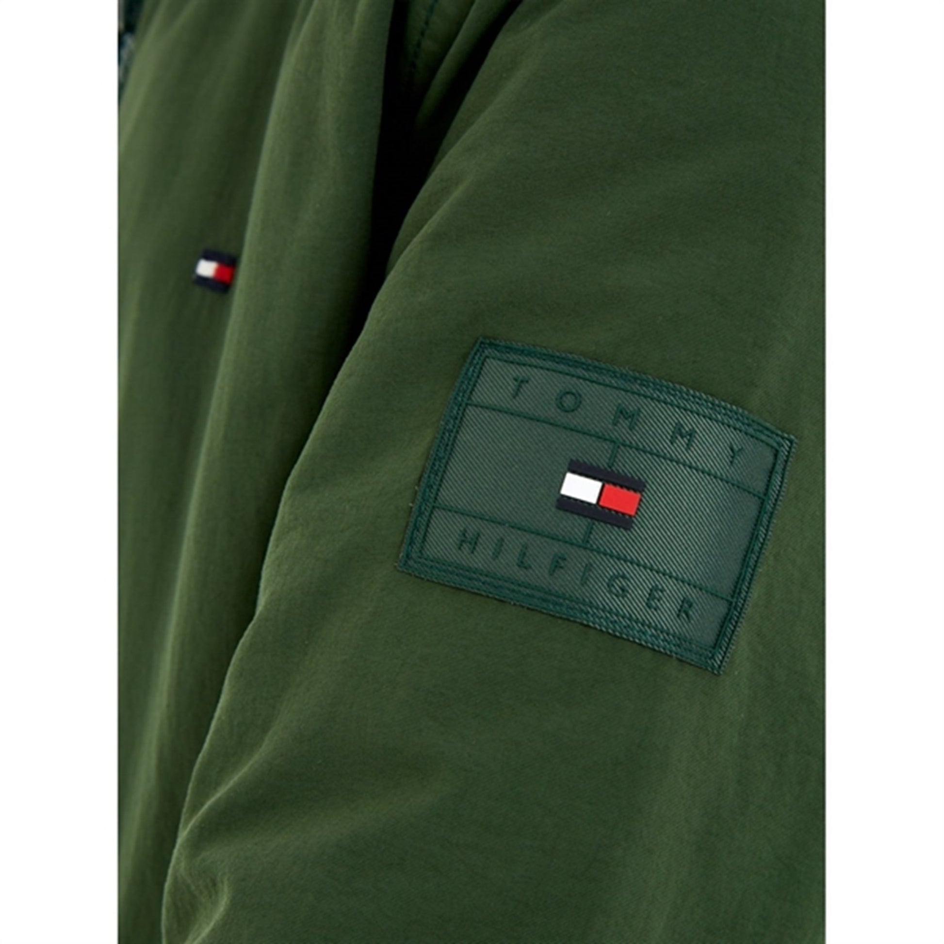 Tommy Hilfiger Essential Quilted Jacket Collegiate Green