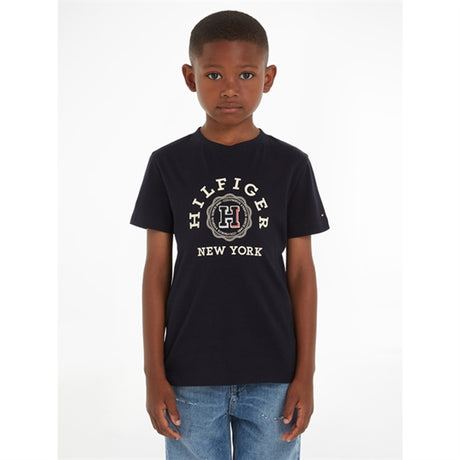 Tommy Hilfiger Monotype Arch T-Shirt Desert Sky