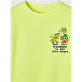 American Vintage T-Shirt Fizvalley Neon Yellow