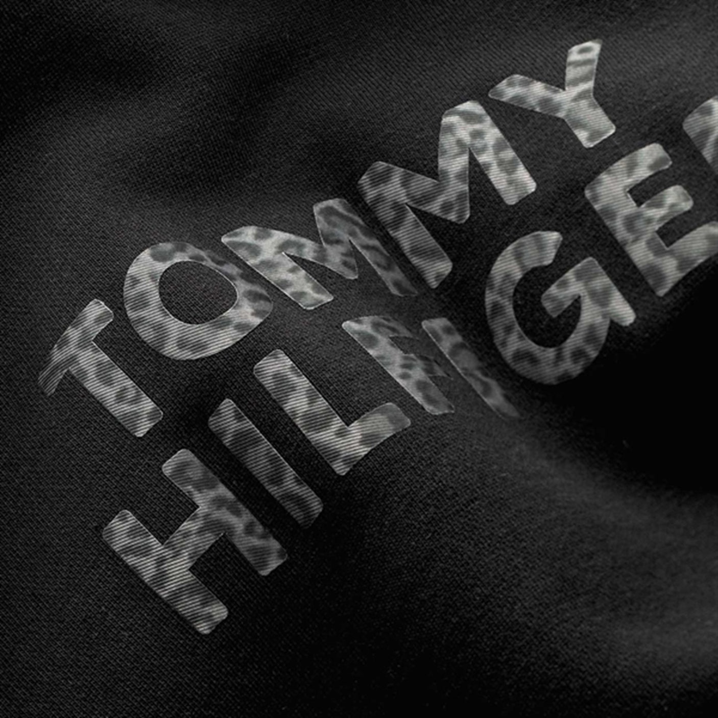 Tommy Hilfiger Roll Neck Sweatshirt Black
