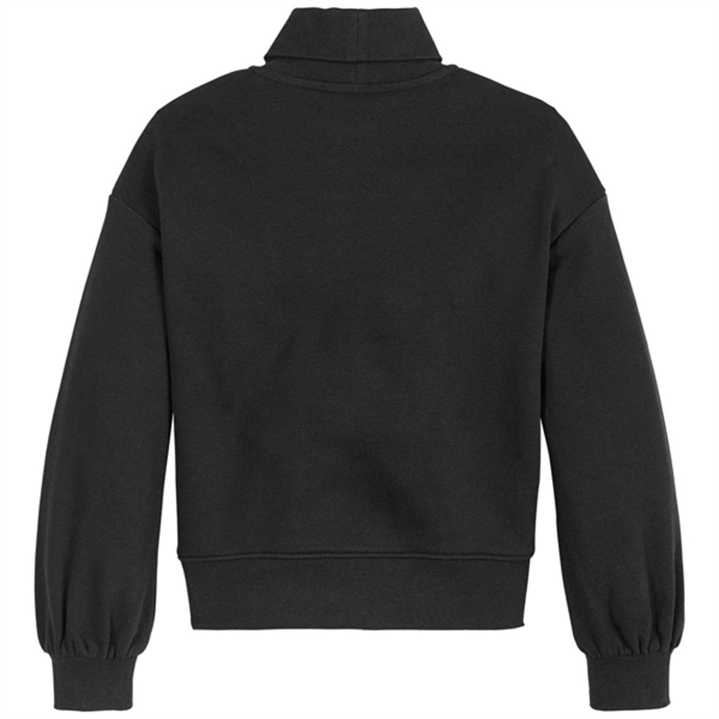 Tommy Hilfiger Roll Neck Sweatshirt Black