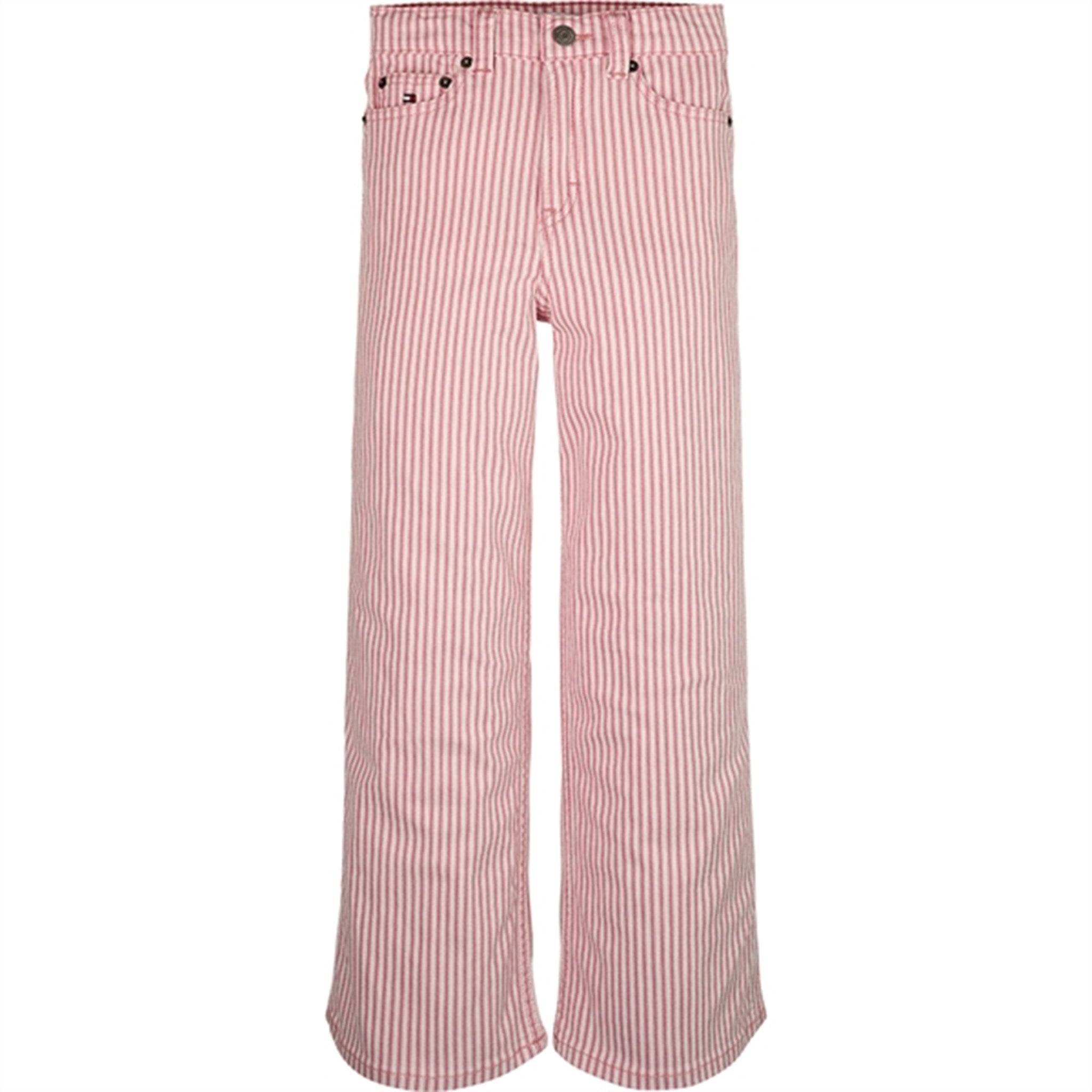 Tommy Hilfiger Mabel Railroad Stripe Jeans Pinkstripe